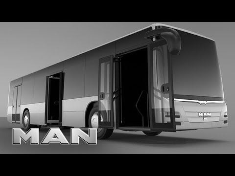 MAN – Pneumatischer Türantrieb Bus – YouTube